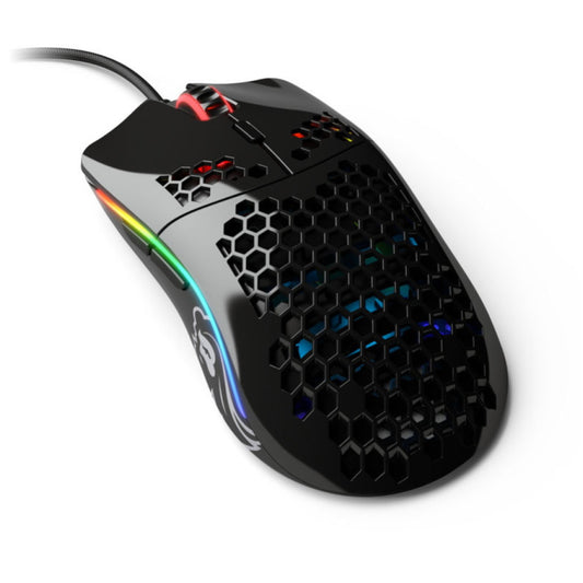 Gaming miška Žična Glorious Race Model O, črna (GO-GBLACK)