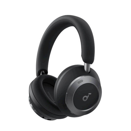 Slušalke brezžične Anker naglavne z mikrofonom BT Soundcore Space One Pro črne ANC (A3062G11)
