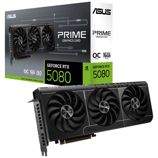 Grafična kartica nVidia RTX5080 Asus Prime OC Edition - 16GB GDDR7 (90YV0LX4-M0NA00)