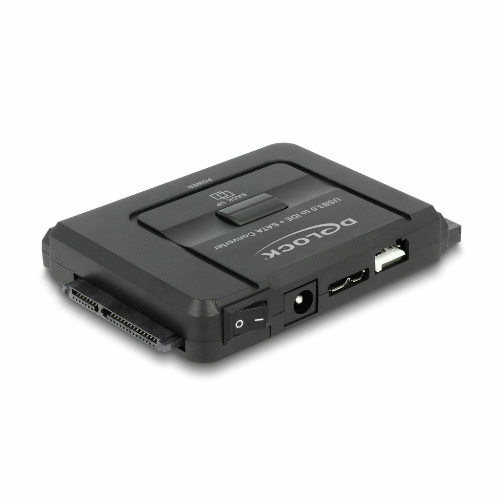 Delock čitalec diskov USB-A 3.0 => IDE in SATA adapter (61486)