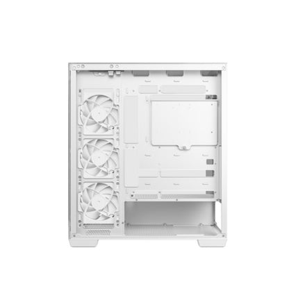 Ohišje Deepcool CG580 4F WH V2 MidiATX - bel RGB