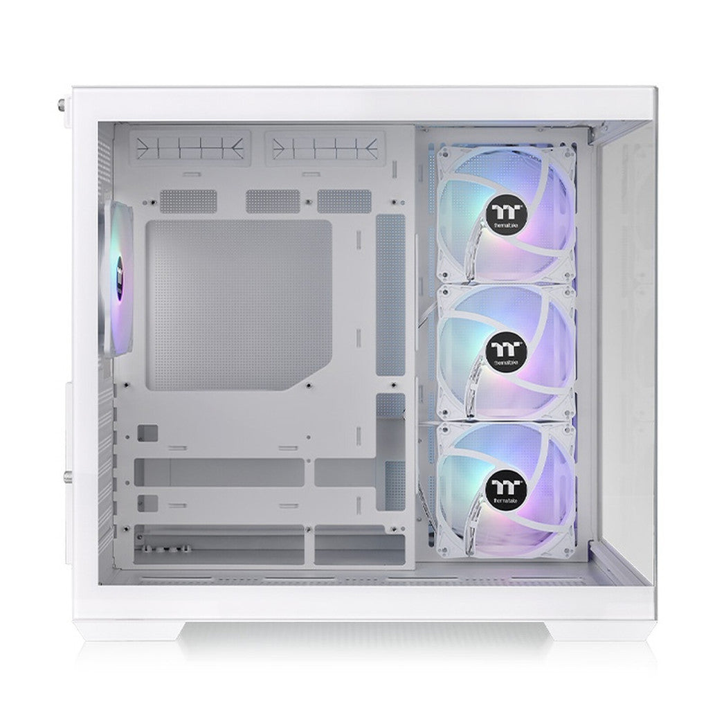 Ohišje Thermaltake View 380 TG MidiATX - bela ARGB