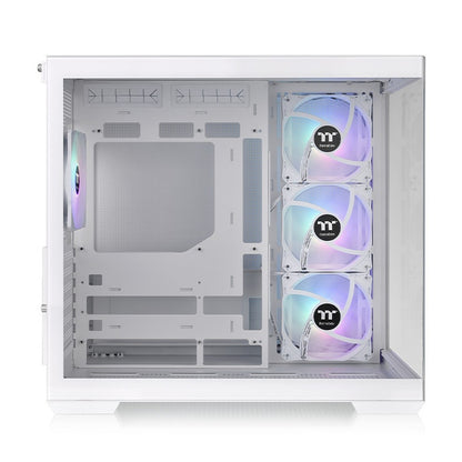 Ohišje Thermaltake View 380 TG MidiATX - bela ARGB