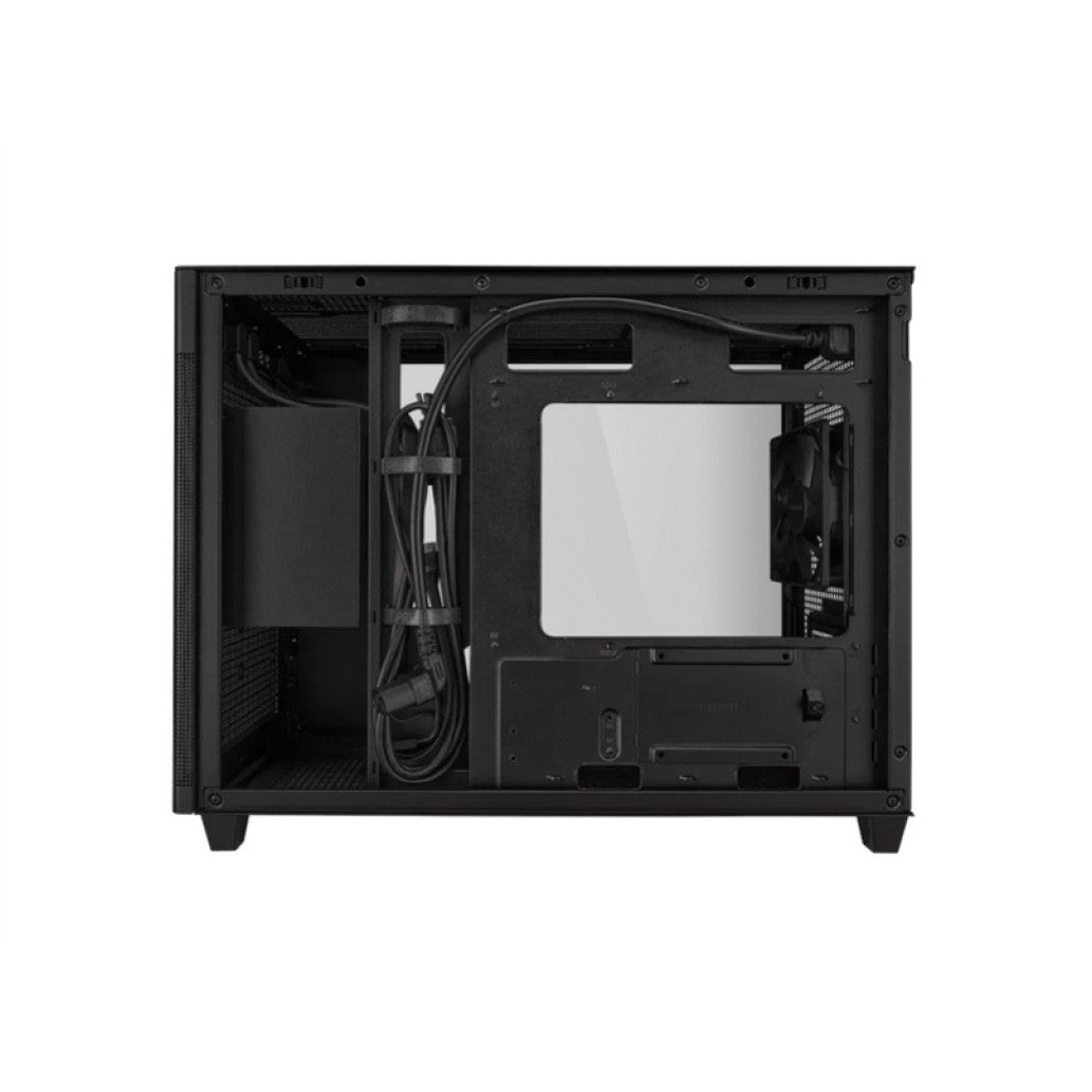 Ohišje Asus Prime AP201 (steklena stranica) miniATX - črna