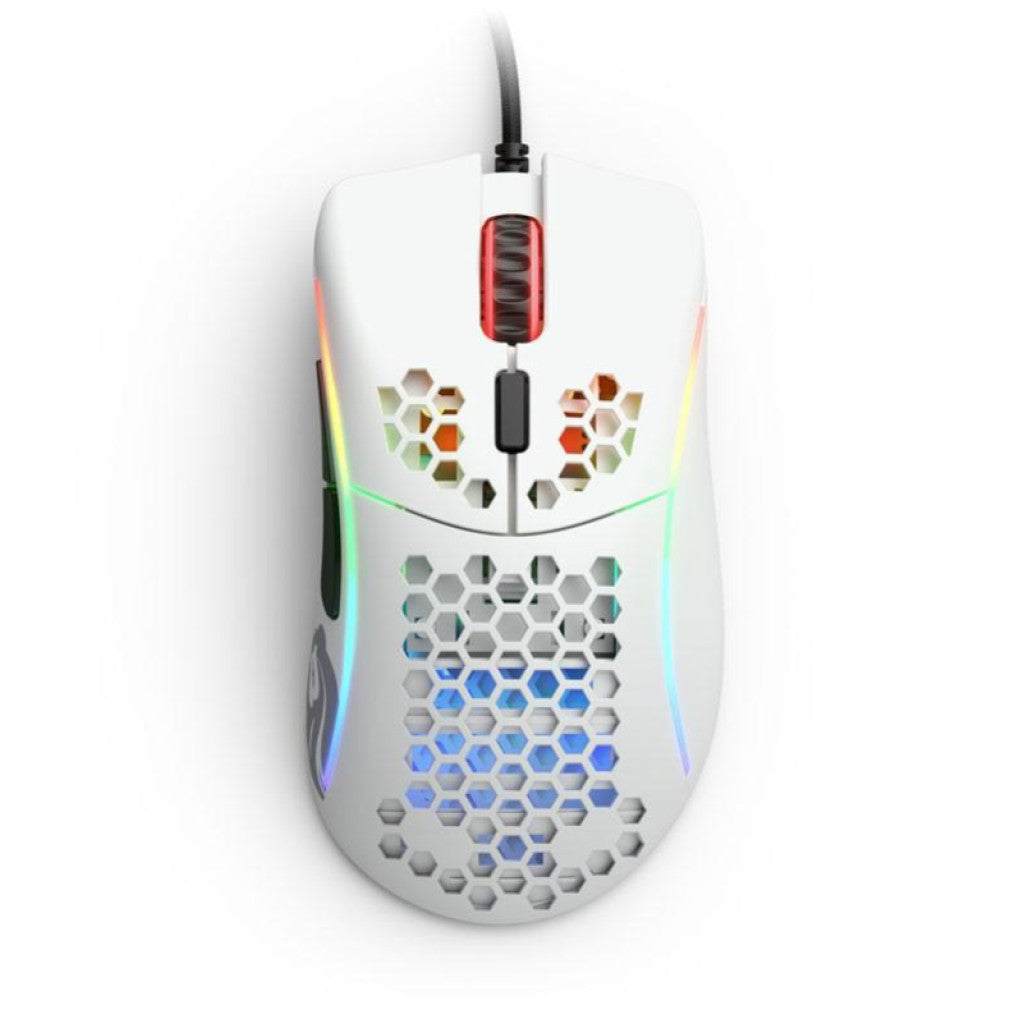 Miš Glorious PC Gaming Race Model D- minus RGB matt bela (GLO-MS-DM-MW)