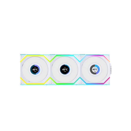 Ventilator Lian-Li UNI FAN SL Wireless 120mm bela ARGB (3 pack + kontroler)