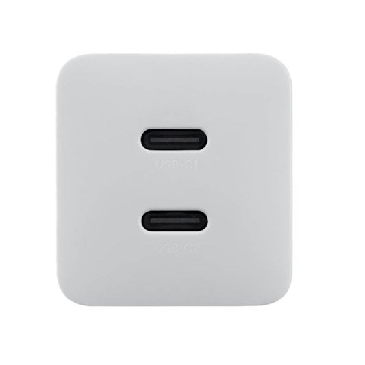 Hišni polnilec 100-240V => Asus 65W 2xUSB-C za mobilne telefone s priloženim kablom USB-C bel(AC65-05)