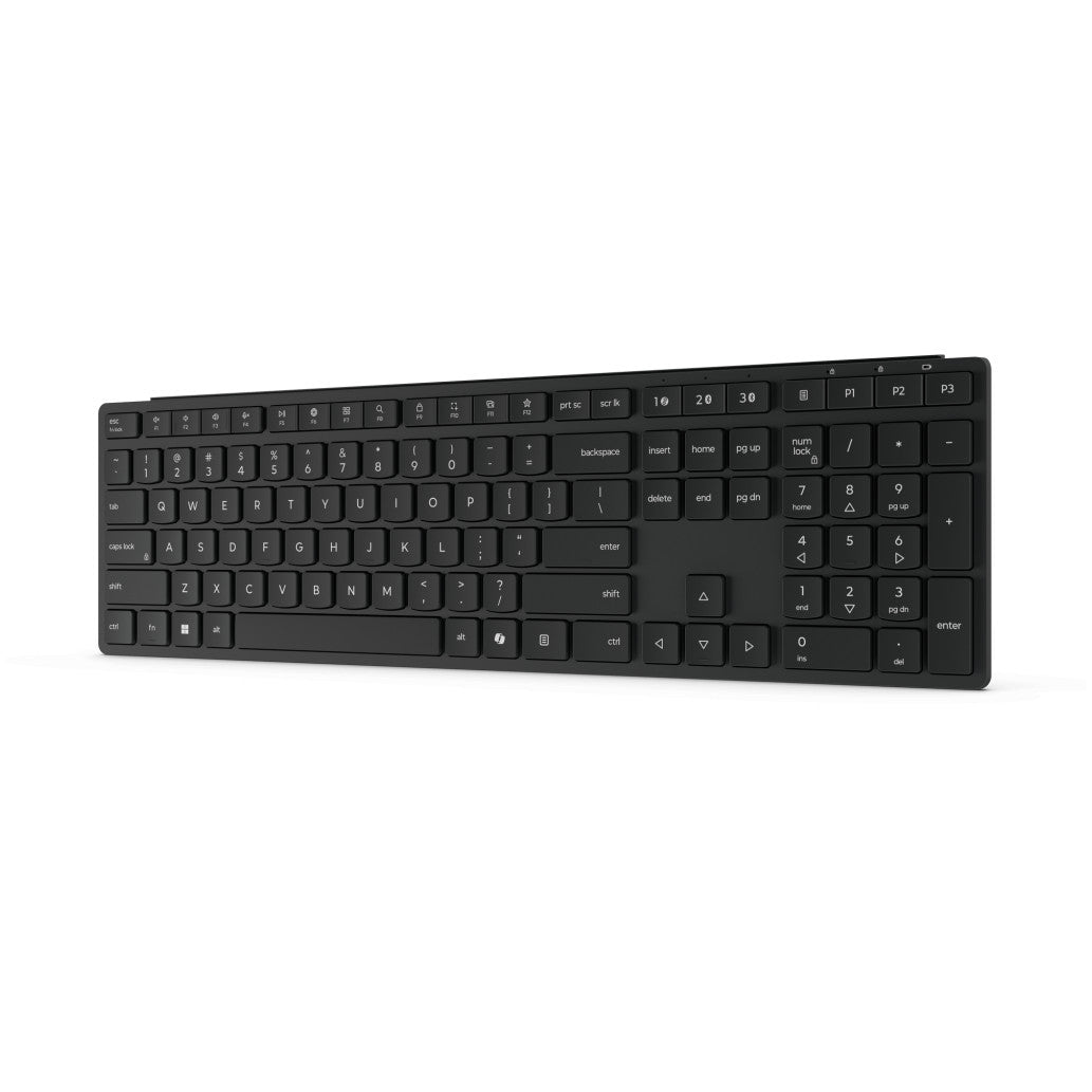 Tipkovnica brezžična + Bluetooth Lenovo Multi-mode PRO 6000 SLO | Slovenski nabor znakov črna (4Y41S04698)