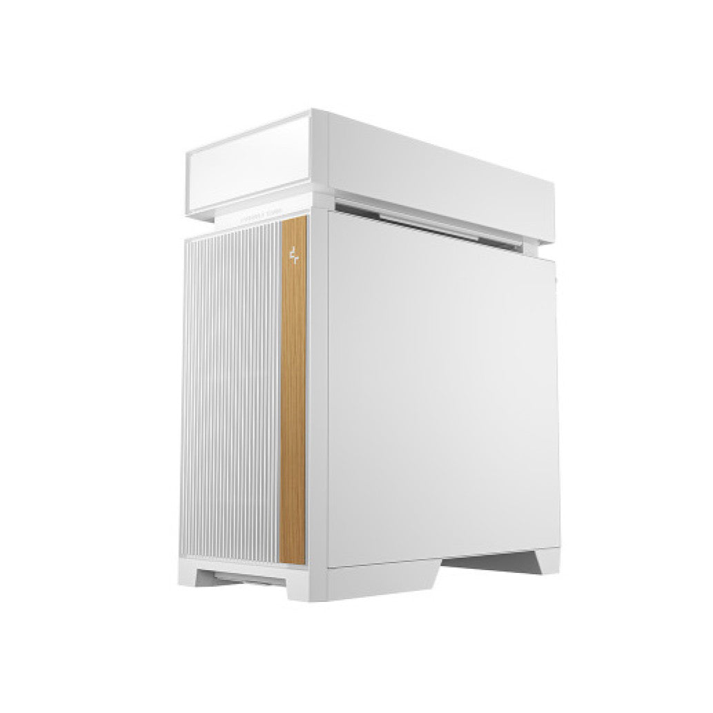 Ohišje Deepcool CL600-WH MidiATX - bel ARGB