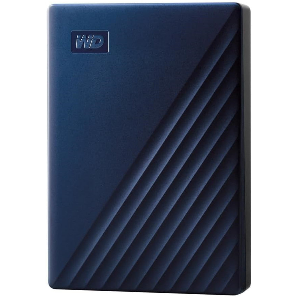 Prenosni disk 6,4cm (2,5") 5TB USB 3.2 WD My Passport for Mac  - modra deluje tudi na Winows OS s formatiranjem (WDBA2F0050BBL-WESN)