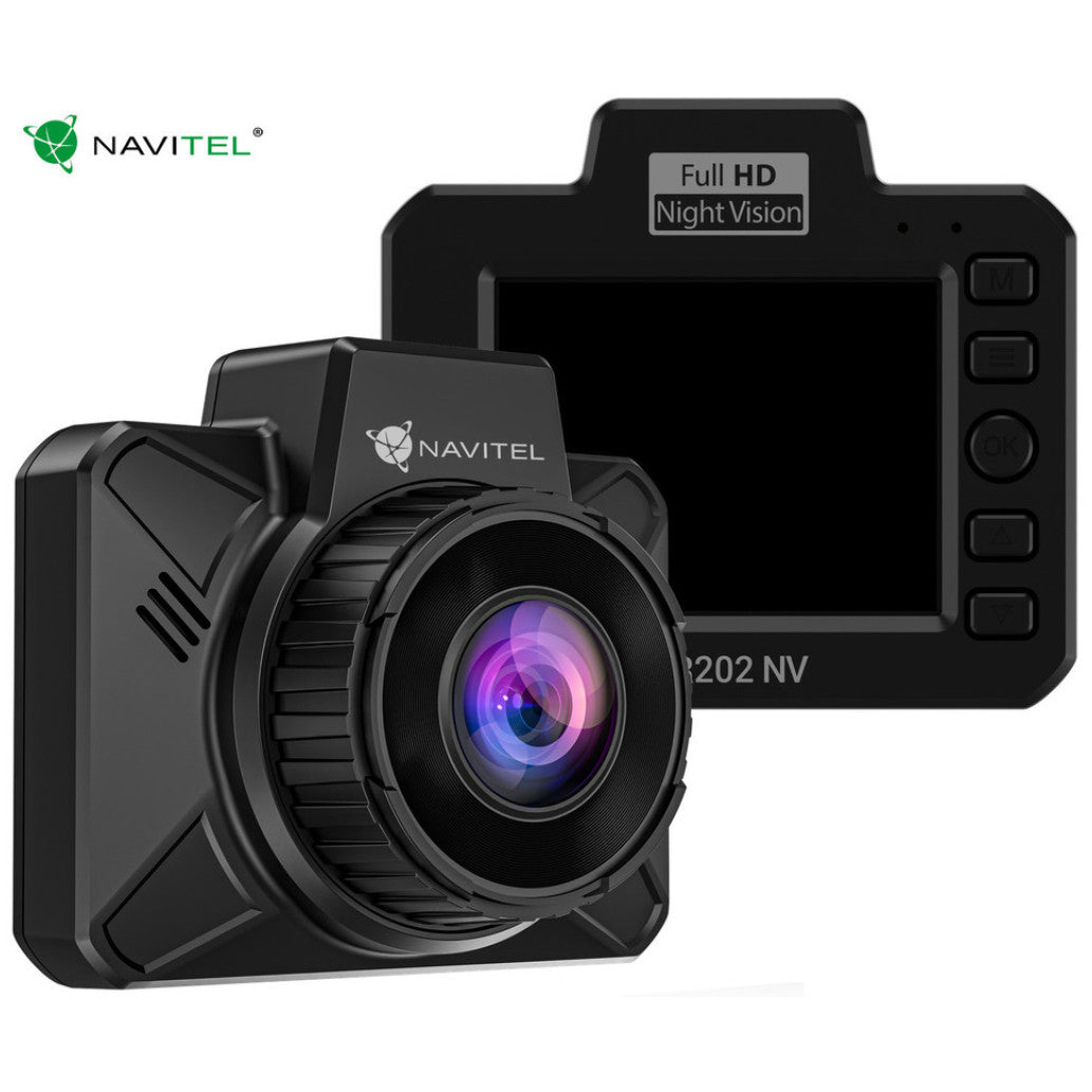 Avto kamera AR202 NV Full HD 140 snemalni kot G-senzor zaznavanje gibanja Navitel črna (DVR-NAVI-AR202NV)