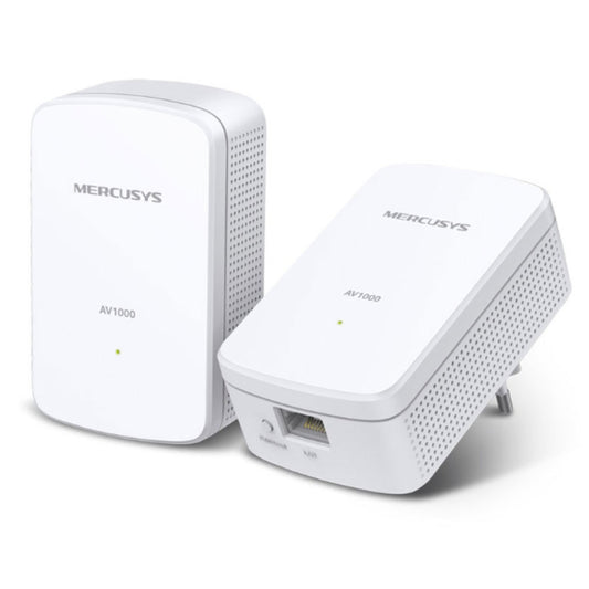 HPAV Powerline 1xLAN RJ45 220V MERCUSYS 1000Mbit/s (1+1) (MP500)
