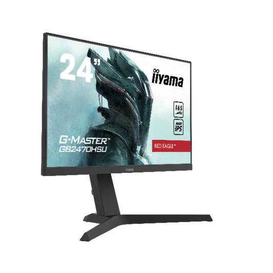 Monitor Iiyama 61 cm (24,0") GB2470HSU-B1 1920x1080 Gaming 165Hz IPS 0,8ms HDMI DisplayPort 2xUSB Pivot Zvočniki  FreeSync Premium