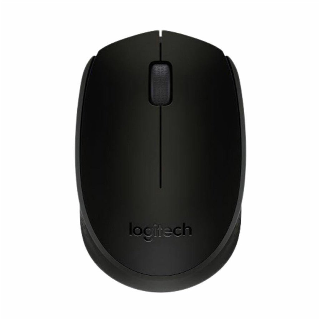 Miš Logitech brezžična optična za notesnike B170 siva (910-004798)