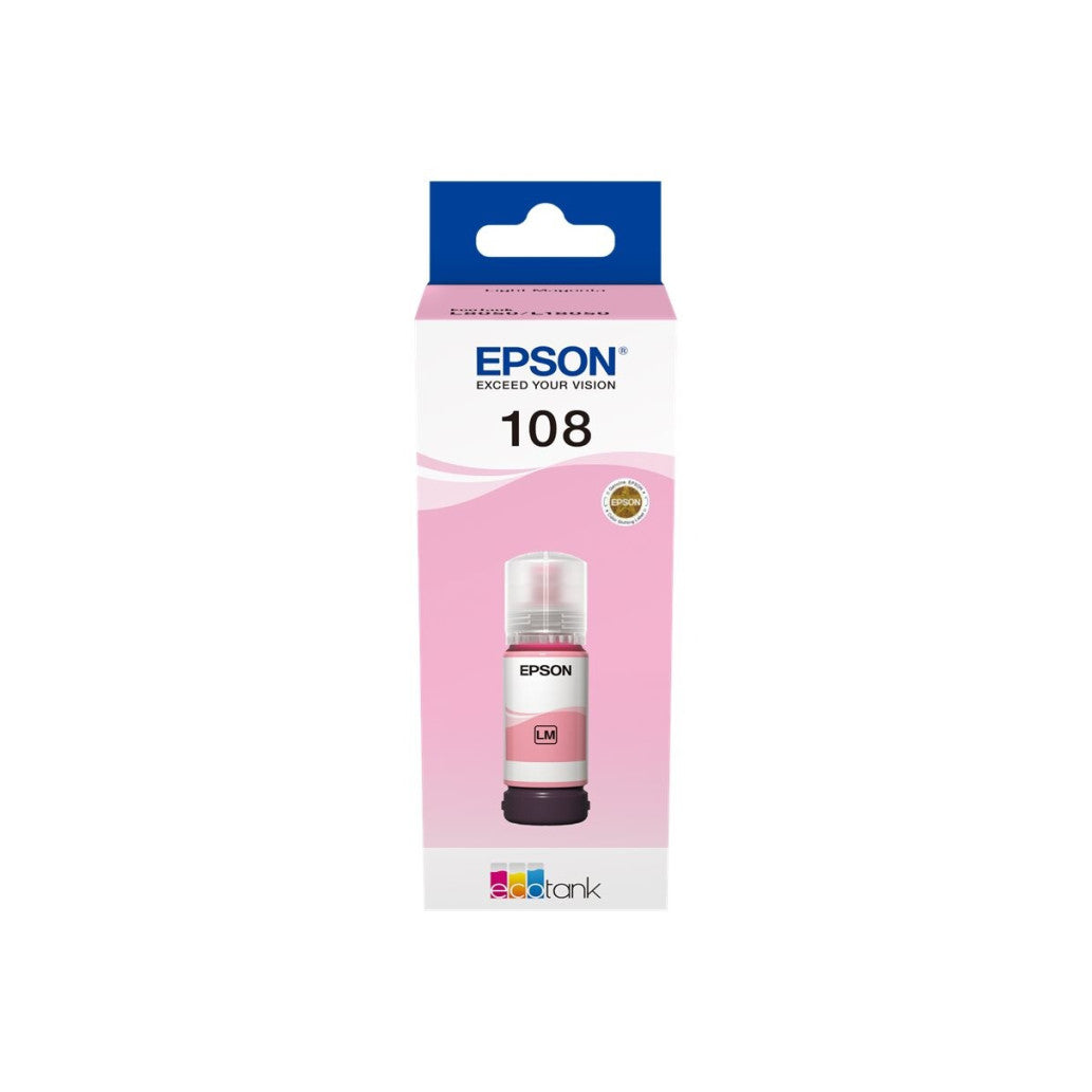 ČRNILO EPSON LIGHT MAGENTA 108 STEKLENIČKA ZA L8050 tiskalnik