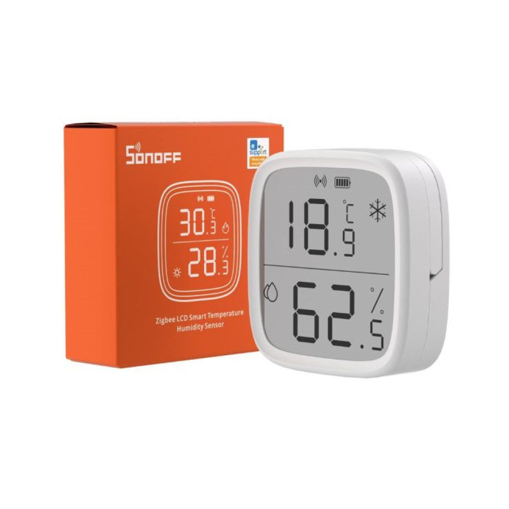 Pametna hiša - LCD pametni senzor temperature in vlage ZigBee Sonoff (SNZB-02D)