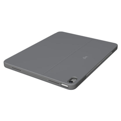 Ovitek s tipkovnico Logitech Combo Touch za iPad Air 13" M2/M3/M4 siv Slo gravura