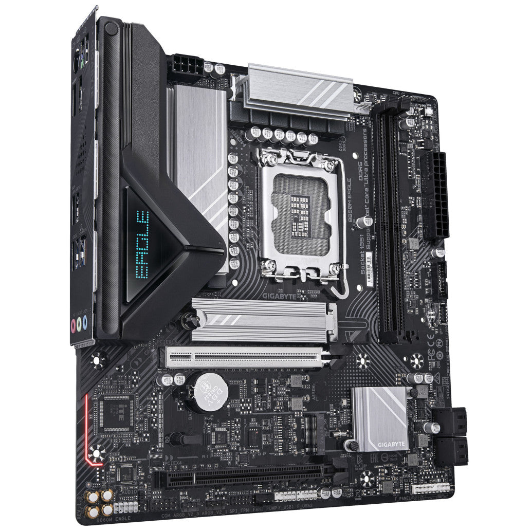 Osnovna plošča LGA1851 GigaByte B860M Eagle microATX 1xHDMI 2.1 1xDisplayPort 2.1