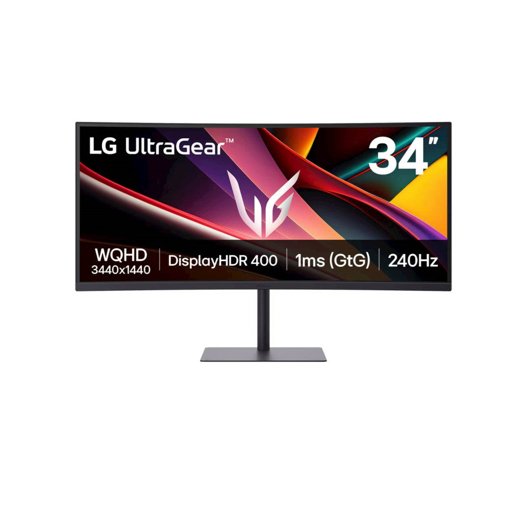 Monitor LG 86,4 cm (34,0") 34G630A-B 3440x1440 Curved Gaming 240Hz VA 1ms 2xHDMI DP USB-C 15W 2xUSB Zvočniki 2x5W  DCI-P3-95% AdaptiveSync FreeSync Premium HDR10 UltraGear