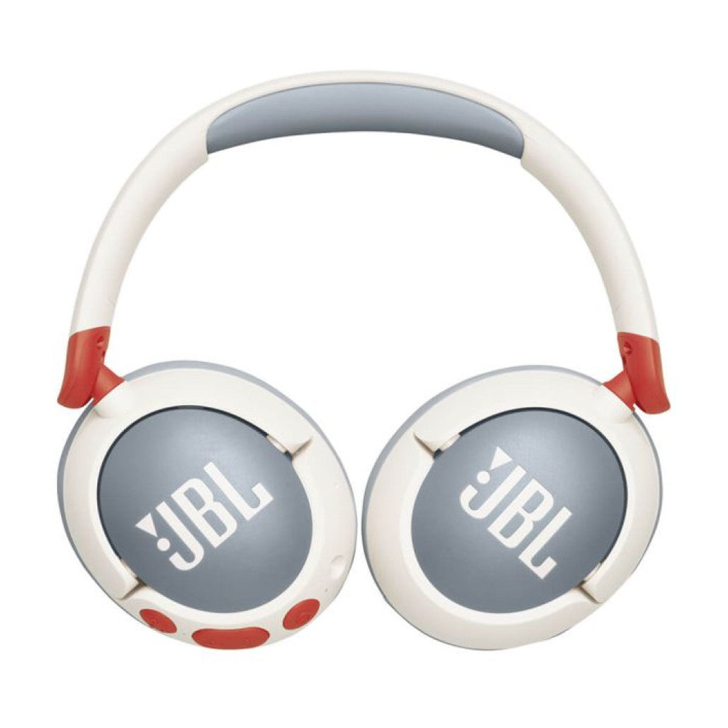 Slušalke brezžične JBL naglavne BT/1x3,5mm JR470NC bele Bluetooth otroške (JBLJR470NCWHT)