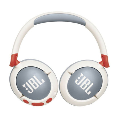 Slušalke brezžične JBL naglavne BT/1x3,5mm JR470NC bele Bluetooth otroške (JBLJR470NCWHT)