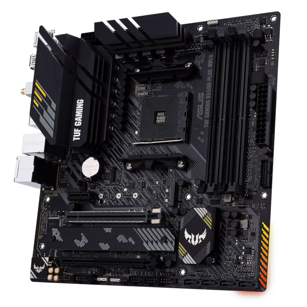 Osnovna plošča AM4 Asus TUF GAMING B550M-PLUS WIFI II  microATX 1xHDMI 2.1 1xDisplayPort 1.4