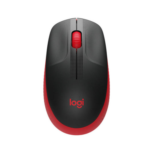 Miš  Logitech NoteBook Brezžična M190 optična rdeča (910-005908)