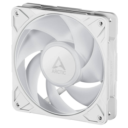 Ventilator Arctic P12 Pro PWM 120mm bela ARGB