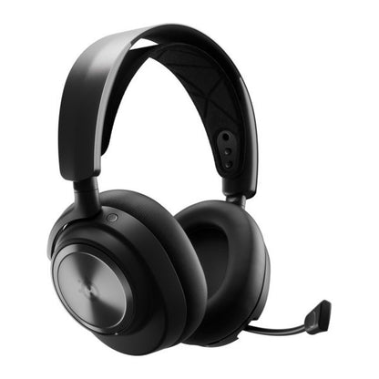 Slušalke brezžične SteelSeries naglavne z mikrofonom BT/USB Arctis Nova Pro črna (61521)