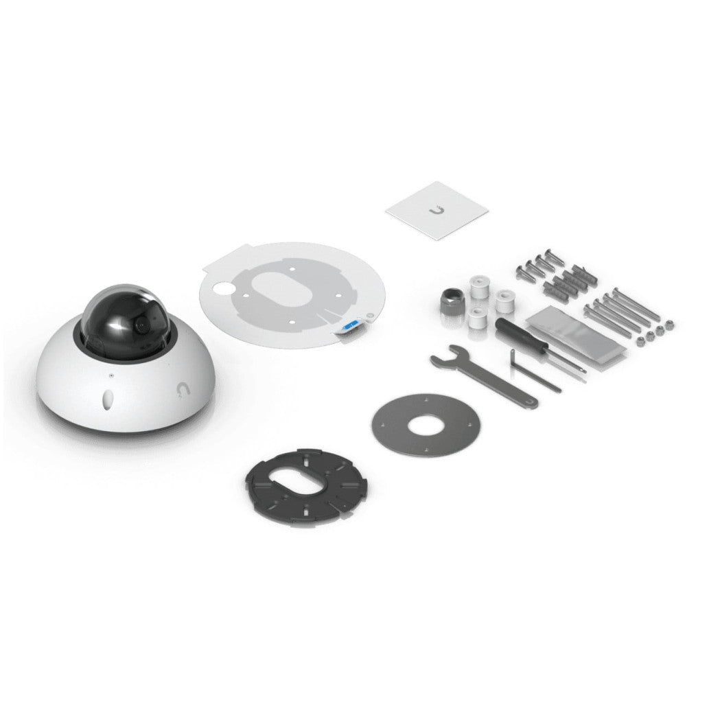 Notranja/zunanja nadzorna kamera Ubiquiti Dome 3840x2160 RJ45 PoE (UVC-G6-Dome-W)