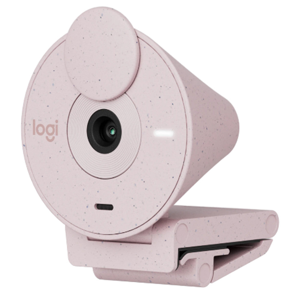 Spletna kamera Logitech Brio 300 2MP FHD 30FPS 70° USB-C roza (960-001448)