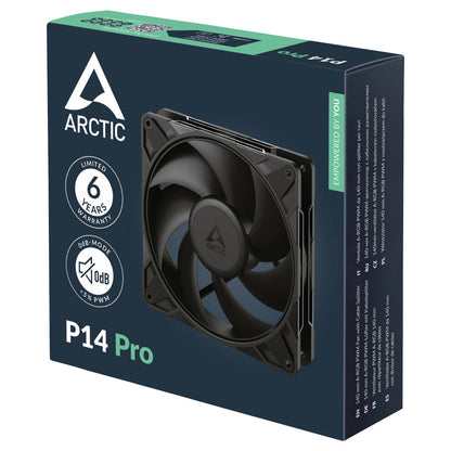 Ventilator Arctic P14 Pro PWM 140mm črna