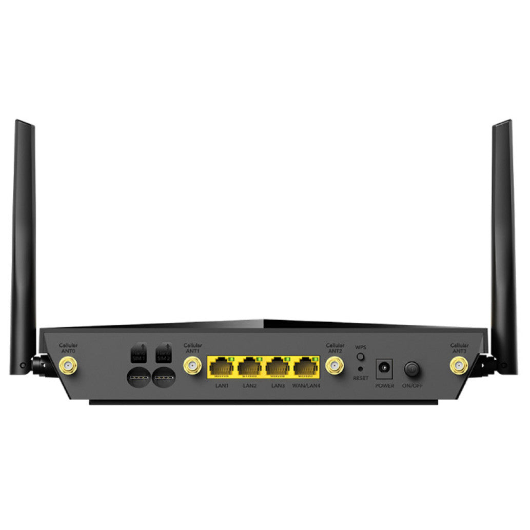 Usmerjevalnik brezžični Cudy P5 5G WiFi6 802.11ax AX3000 2402Mbit/s 5G 4xLAN 4x antena (P5_EU)