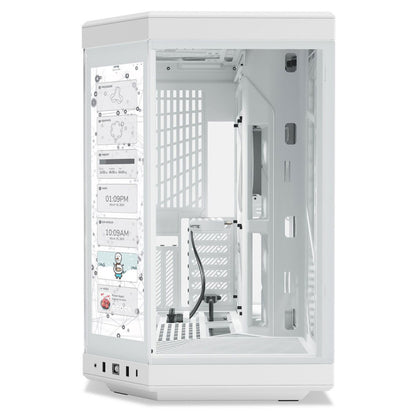 Ohišje Hyte Y70 Touch ATX - bela