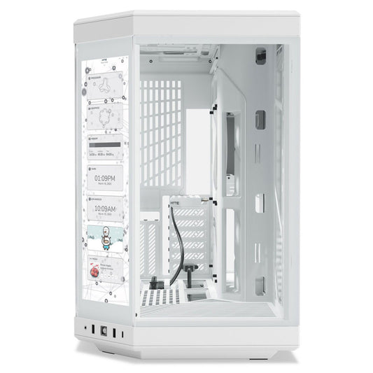Ohišje Hyte Y70 Touch ATX - bela