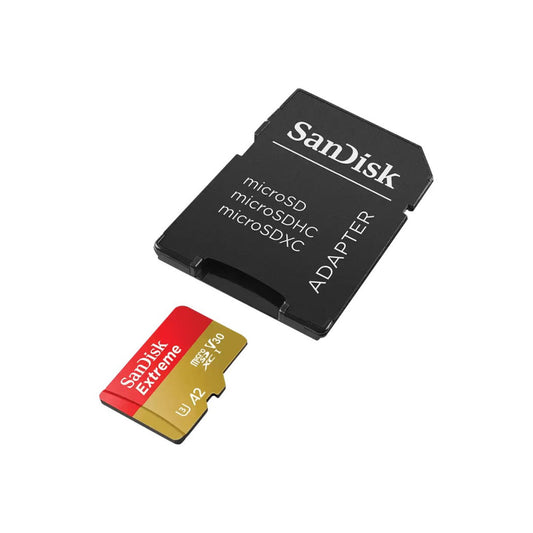Spominska kartica microSDXC 64GB Sandisk Extreme Extreme Pro 170MB/s/170MB/s U3 V30 UHS-I +adapter (SDSQXAH-064G-GN6AA)