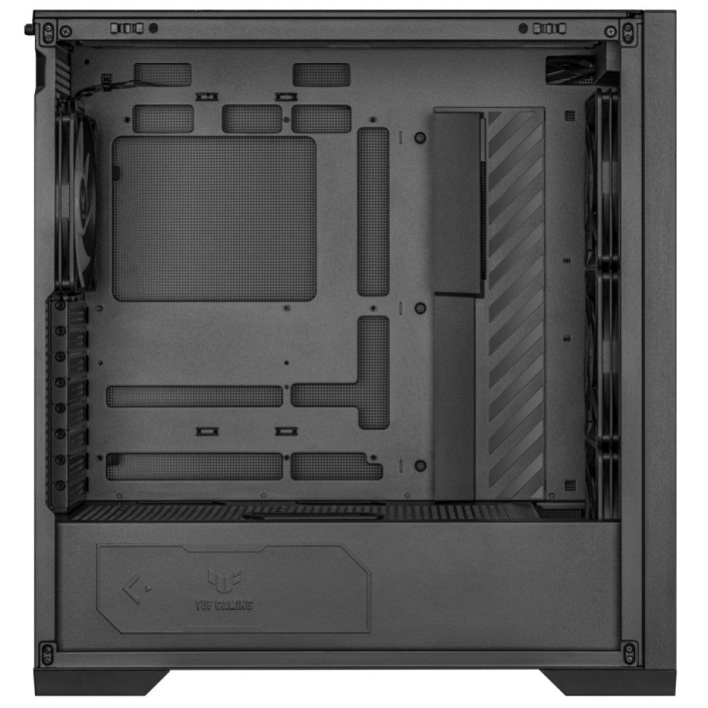 Ohišje Asus TUF Gaming GT302 TG MidiATX - črna RGB