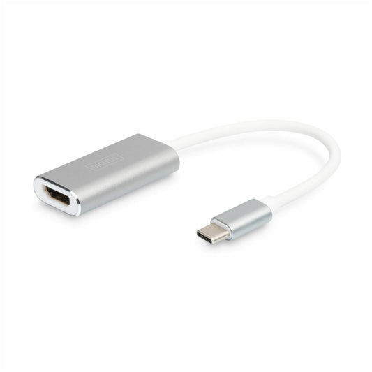 Video adapter zunanji USB-C => HDMI Digitus 4K 20cm DA-70836