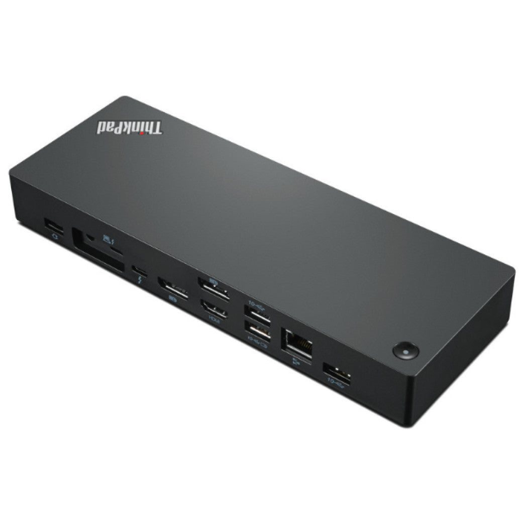 Priklopna postaja USB-C => Lenovo ThinkPad Thunderbolt 4 Workstation 1xHDMI 2xDisplayPort 4xUSB3,2 1xUSB-C 230W 1xLAN 1x3,5mm (40B00300EU)