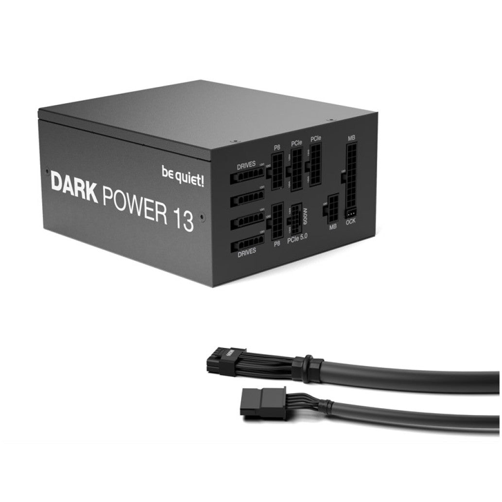 Napajalnik - 850W be quiet! BN334 Dark Power 13 80Plus Titanium 93,5% ATX 3.0 (Gen5) Modular 135mm črna (BN334)