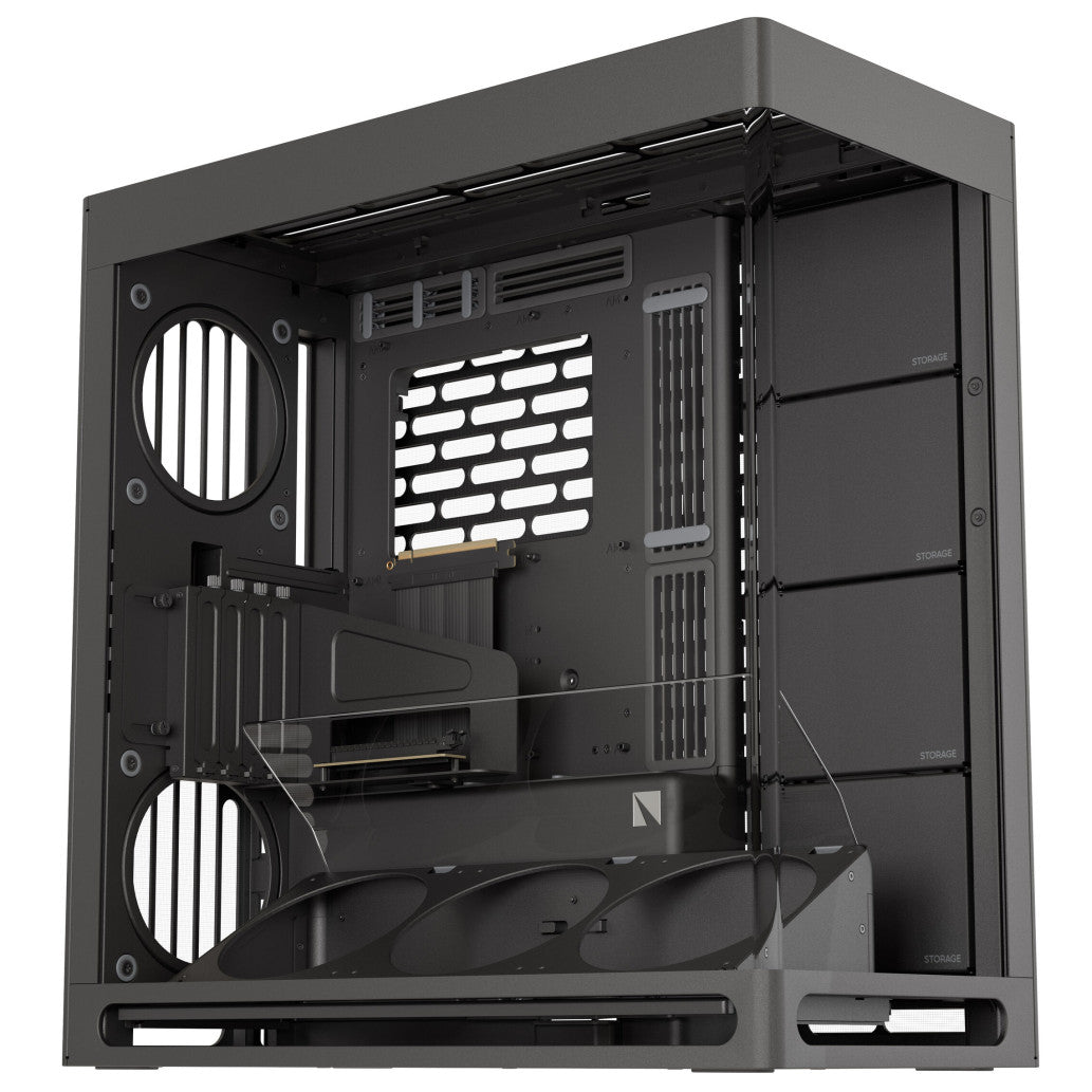 Ohišje HAVN HS 420 VGPU ATX - črna
