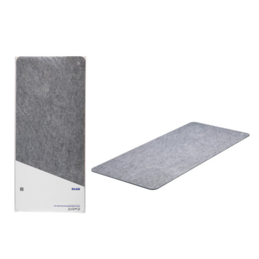 Podloga za miško Ewent filc 900x400x3mm XXL Nedrseča spodnja stran siva (EW3185)