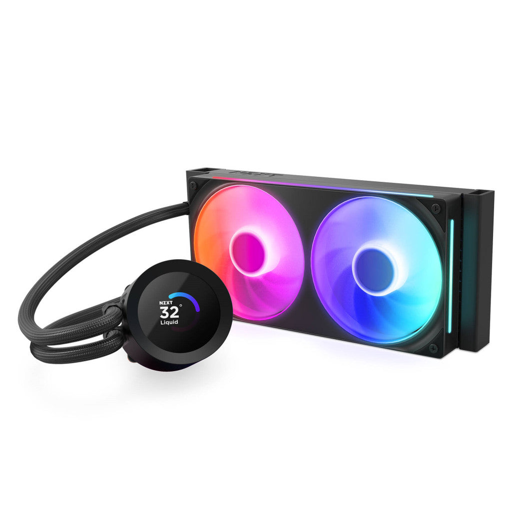 Vodno hlajenje NZXT Kraken Plus - 240mm RGB črna (RL-KR240-B2)