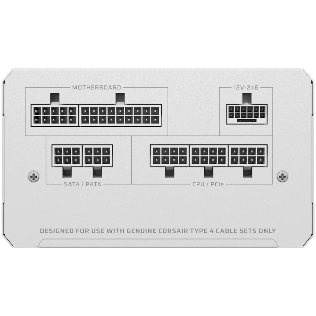 Napajalnik - 750W Corsair RM750e (2025) 80Plus Gold 90% ATX 3.1 (Gen5) Modular 140mm bela (CP-9020292-EU)