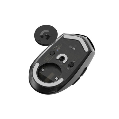 Miš Logitech brezžična G309 LIGHTSPEED LightSpeed optična gaming 25000DPI črna (910-007199)
