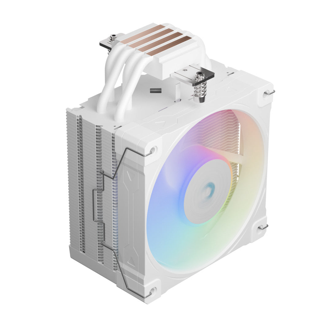 Zračni hladilnik Valkyrie Surge SL125 - 30,5 dB 157mm RGB bela (VK-SUR125W)