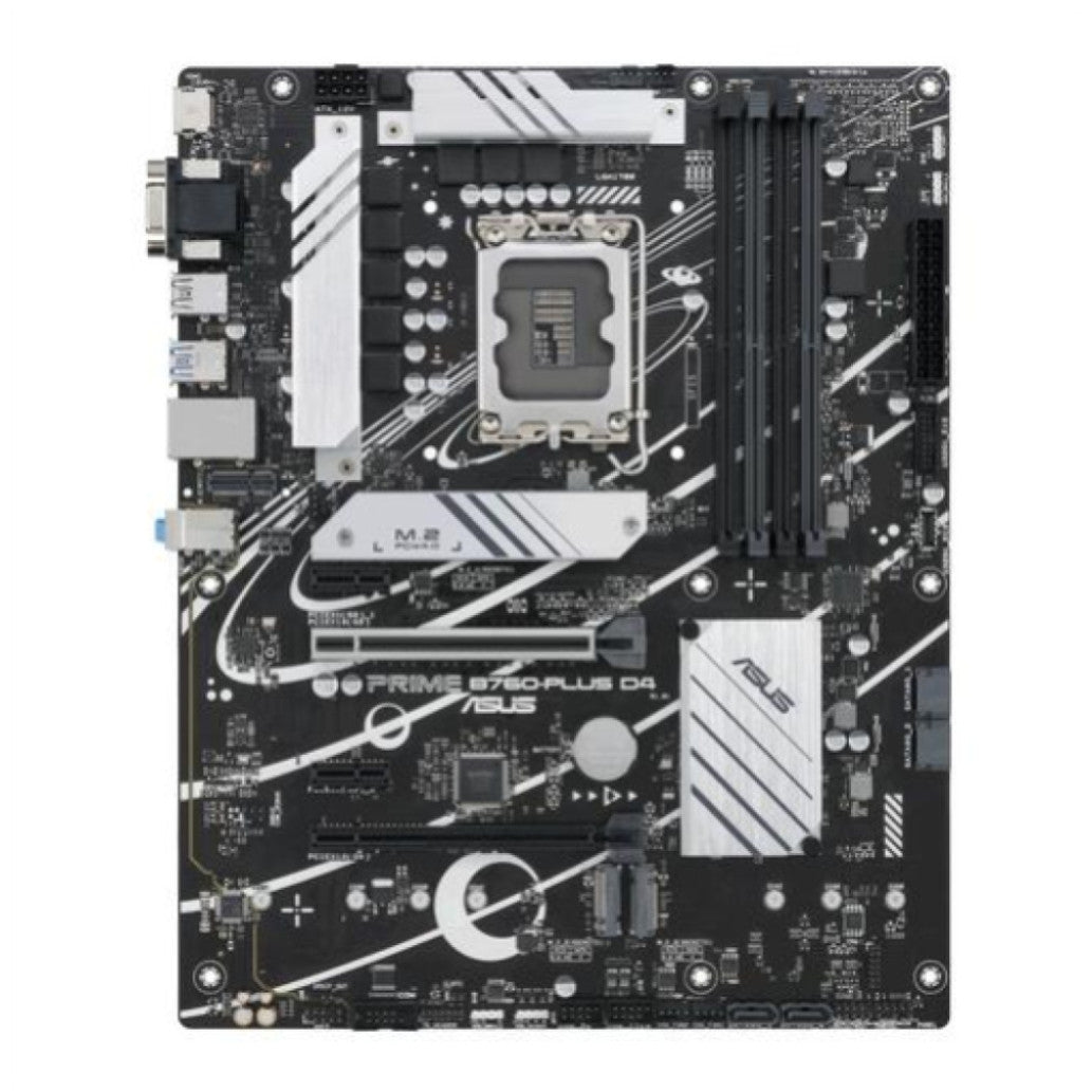 Osnovna plošča 1700 Asus PRIME B760-Plus D4 ATX 1xVGA 1xHDMI 2.1 1xDisplayPort 1.4 3xM.2, RAID