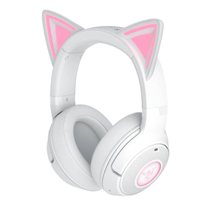 Slušalke brezžične Razer naglavne z mikrofonom BT Kraken Kitty V2 BT bele Gaming (RZ04-04860600-R3M1)