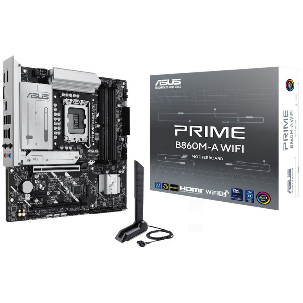 Osnovna plošča LGA1851 Asus B860M-A WiFi mATX HDMI 2xDisplayPort