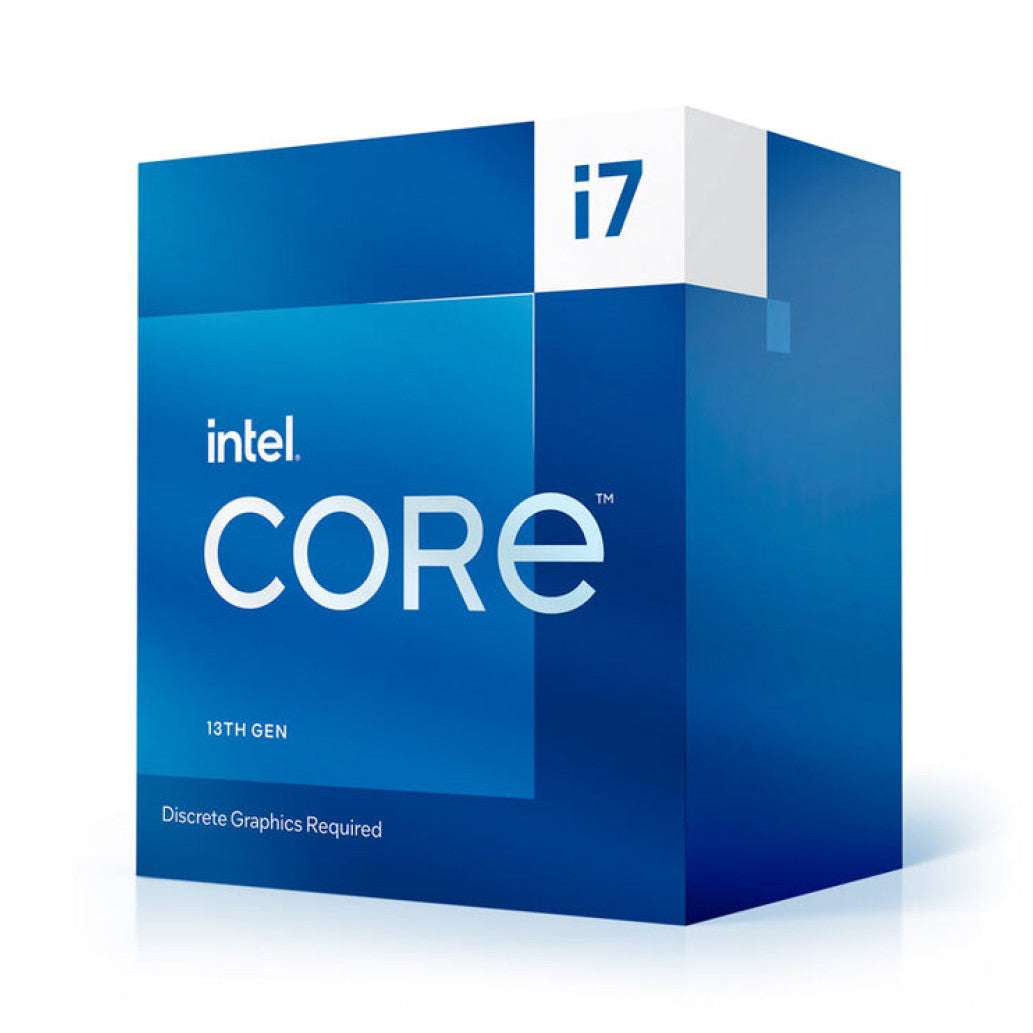 Procesor Intel 1700 Core i7 13700F 16C/24T 2.1GHz/5.2GHz BOX 65W/219W brez grafike hladilnik Intel
